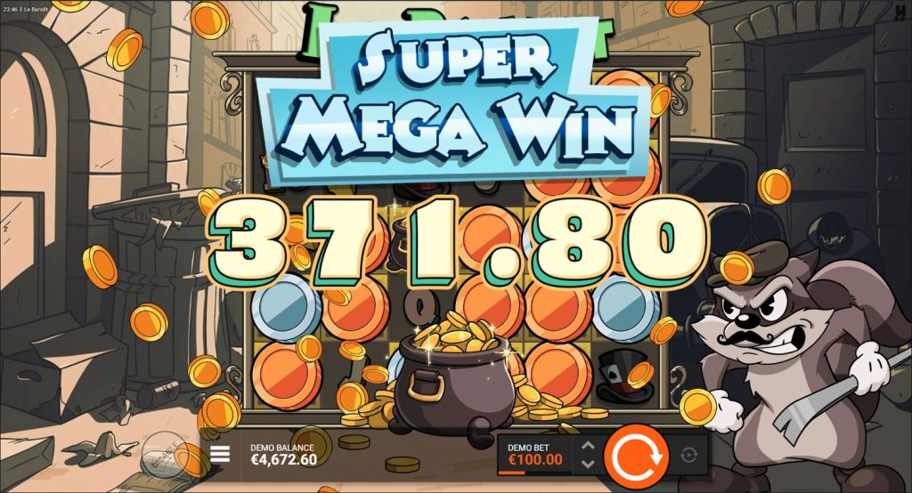 Slot Le Bandit 5 scatter spel